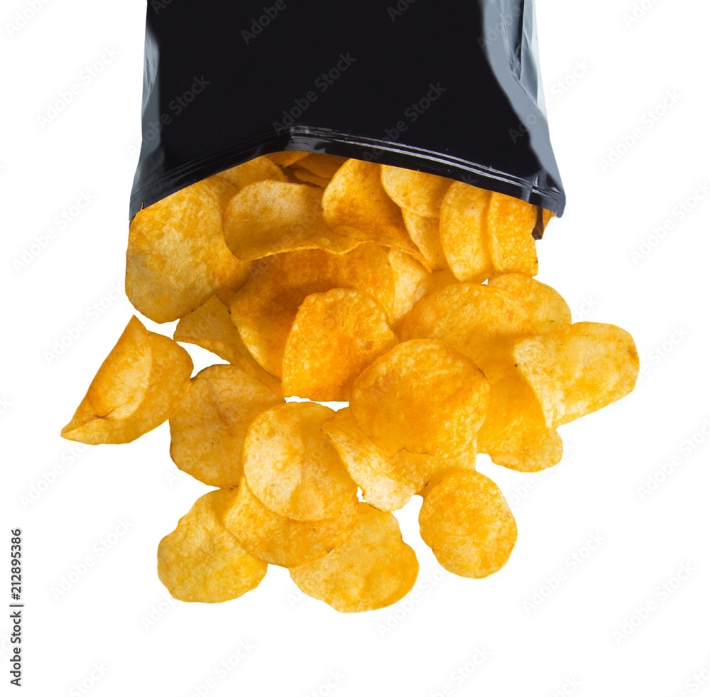 Open Bag of Chips