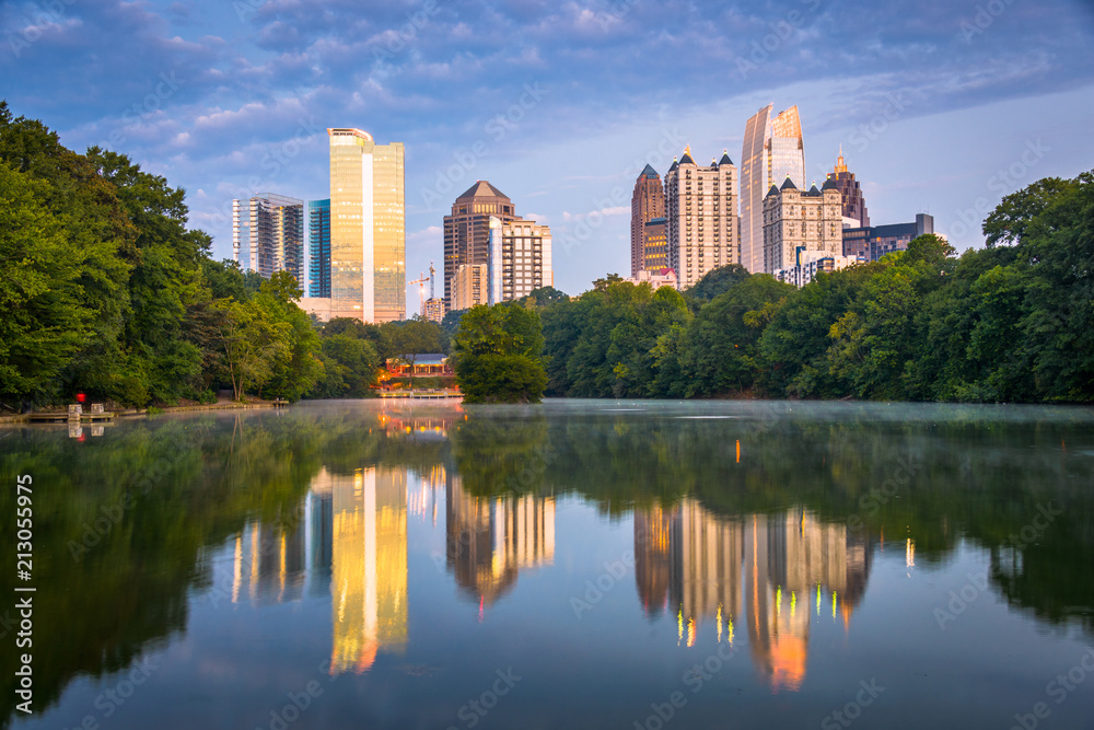 Atlanta, Georgia, USA Midtown Skyline