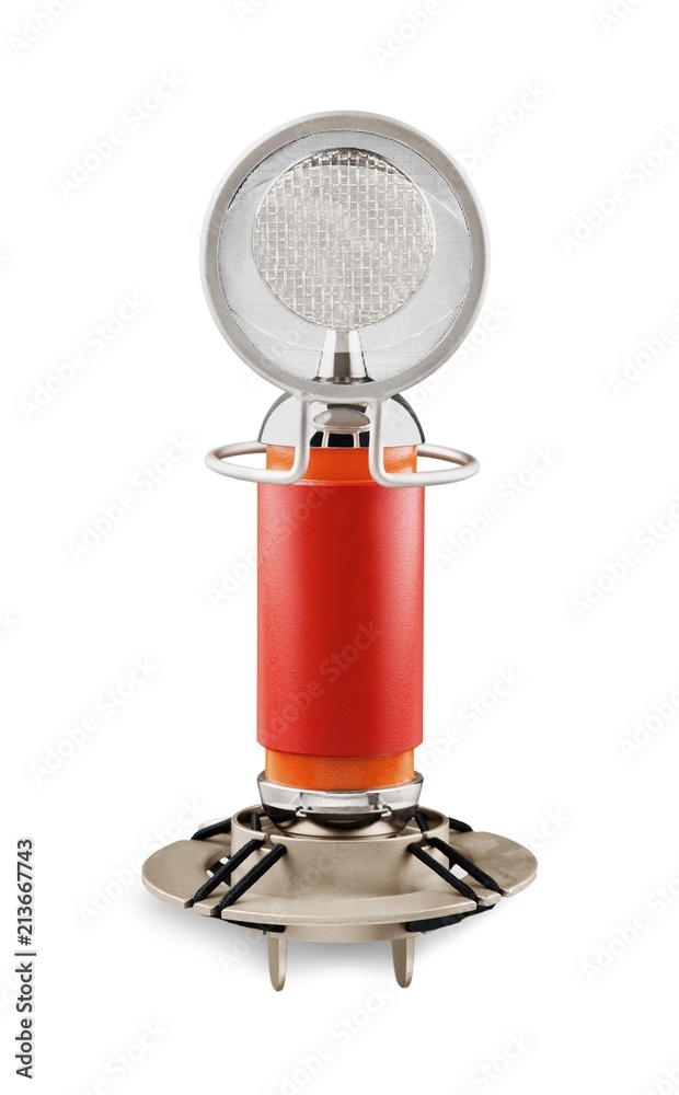 Vintage radio microphone