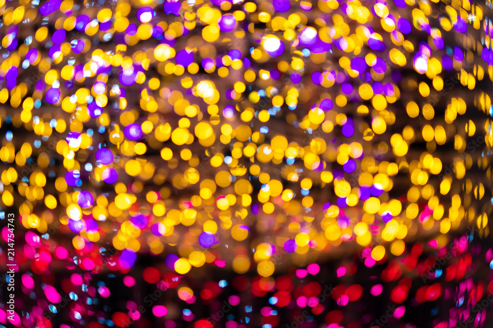 abstract bokeh background with colorful