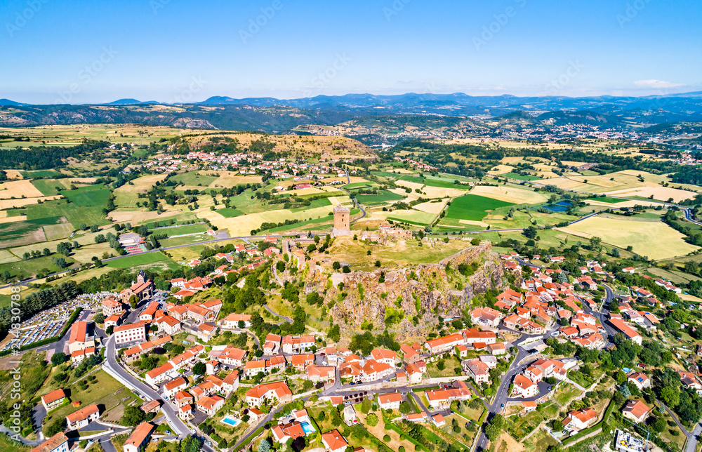 Polignac Fortress in Auvergne, France