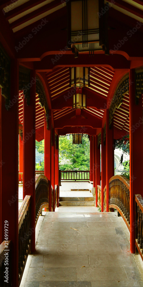 Old traditional chinese pavillon Guilin,China 