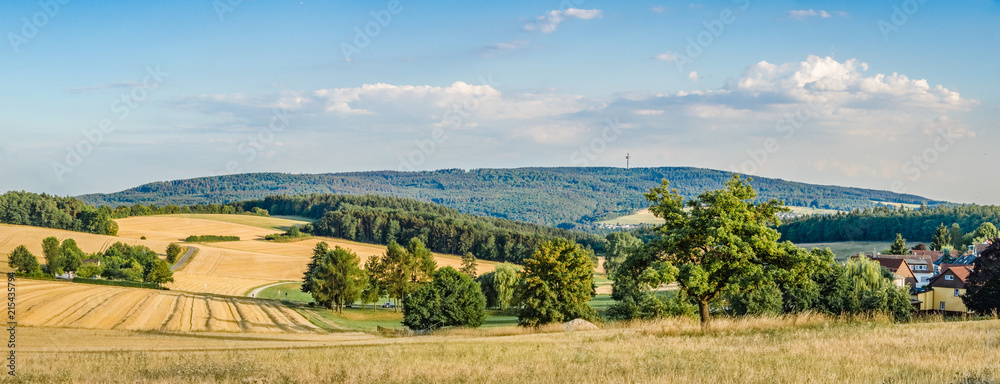 Hoher Wurzel的Taunusstein全景