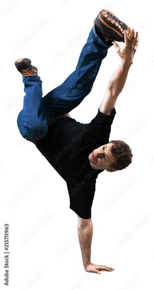 Hip Hop Style Dancer Performing