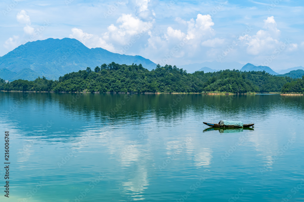 杭州千岛湖的美丽景观