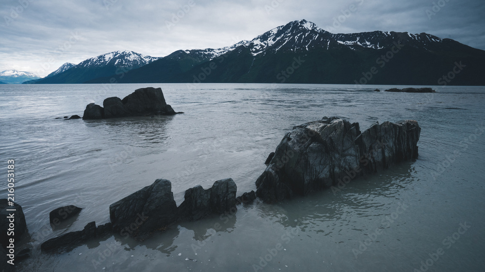 Turnagain arm，阿拉斯加州