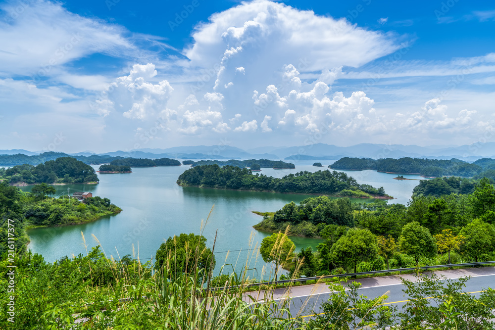 千岛湖的美丽景观