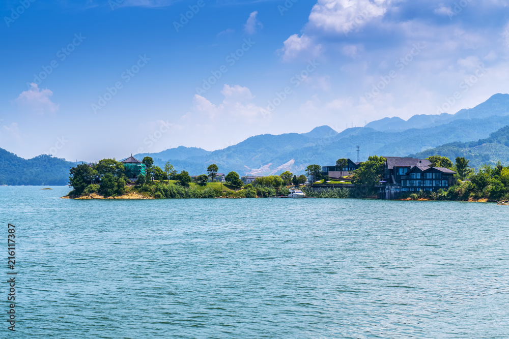 千岛湖的美丽景观