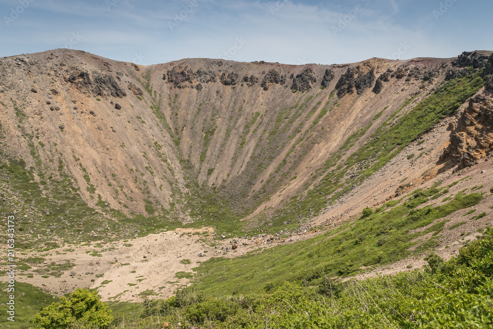 Azuma Kofuji峰1707米，Azuma山是一座约2000米高的火山山脉。