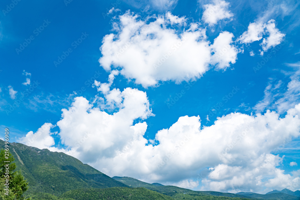 青空・八ヶ岳