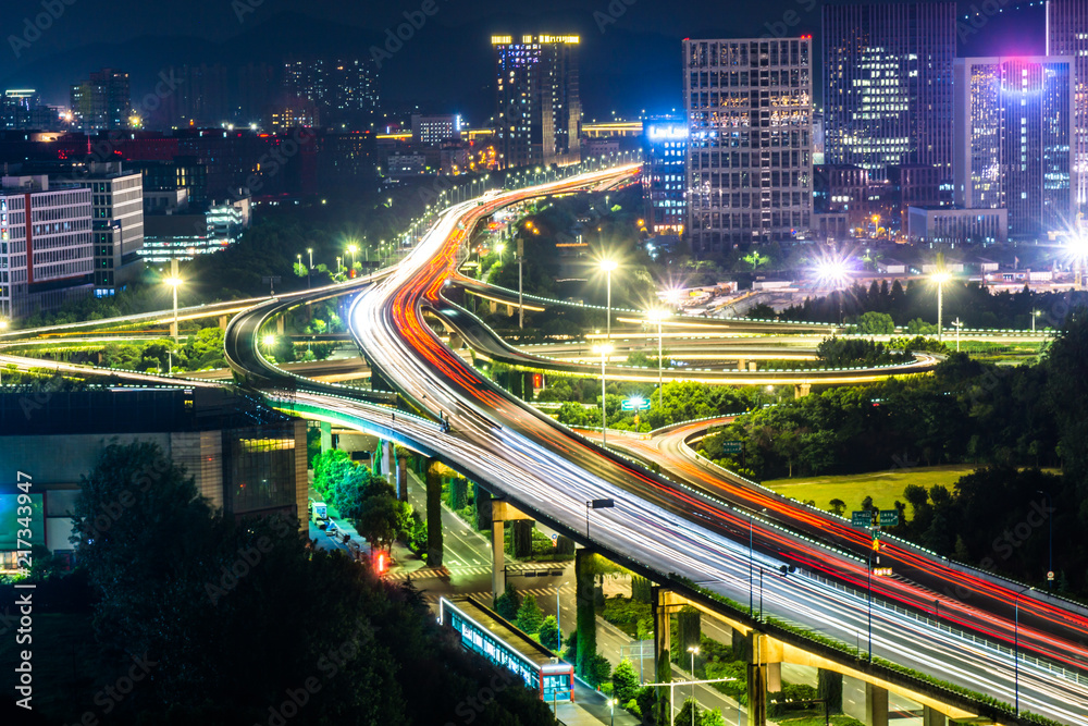 城市天际线交通道路