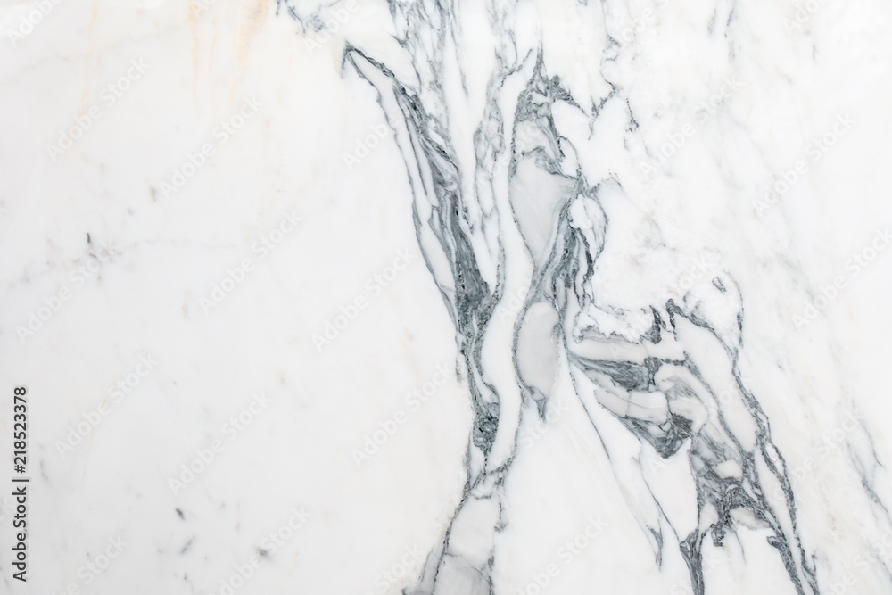 white natural marble background with beautiful mineral line