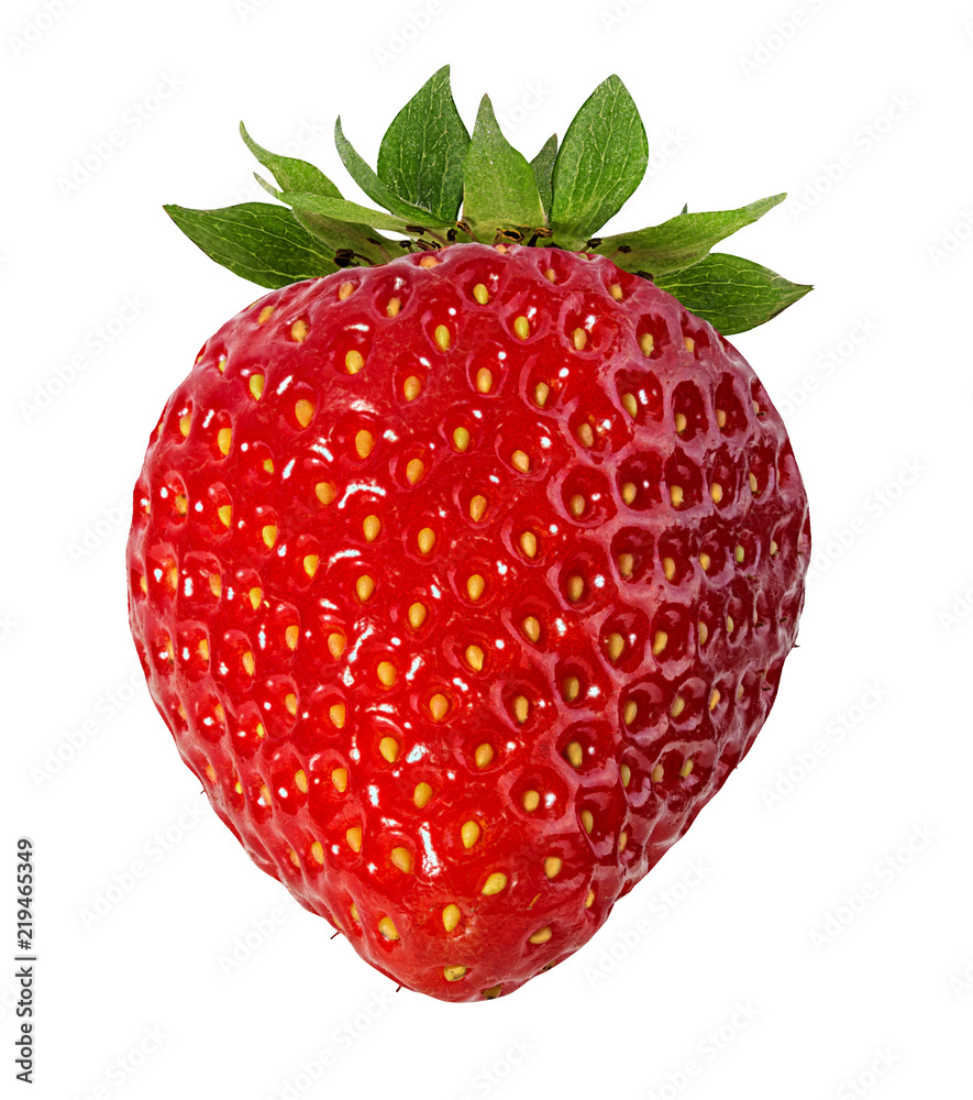 Strawberry isolated on white background