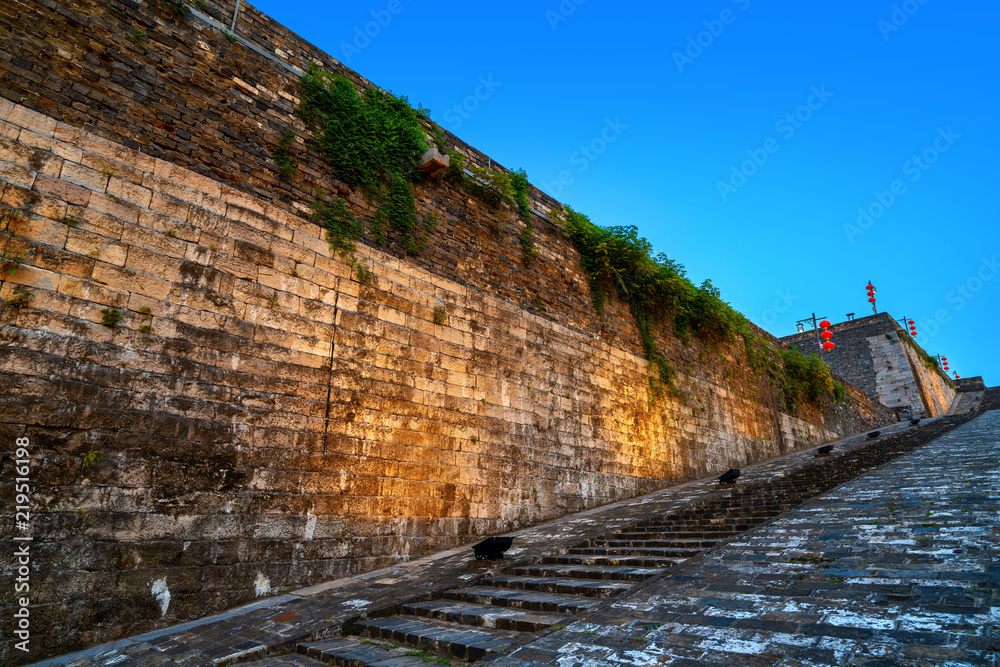 南京古城墙传统建筑