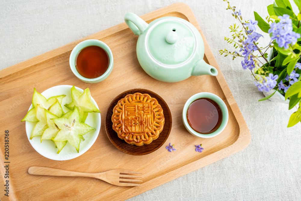 中秋月饼/中国传统节日食品