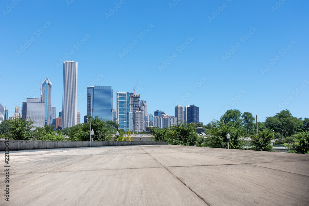 芝加哥的空地与现代城市景观