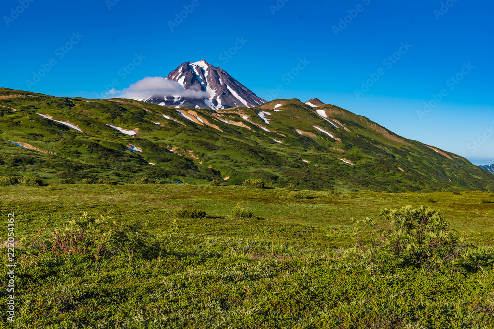 Blick auf Vilyuchinsky Vulkan Kamtschatka