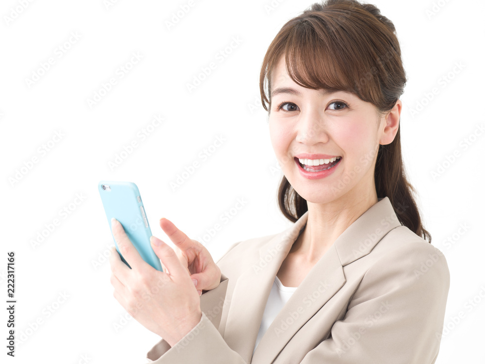 スマートフォン・女性