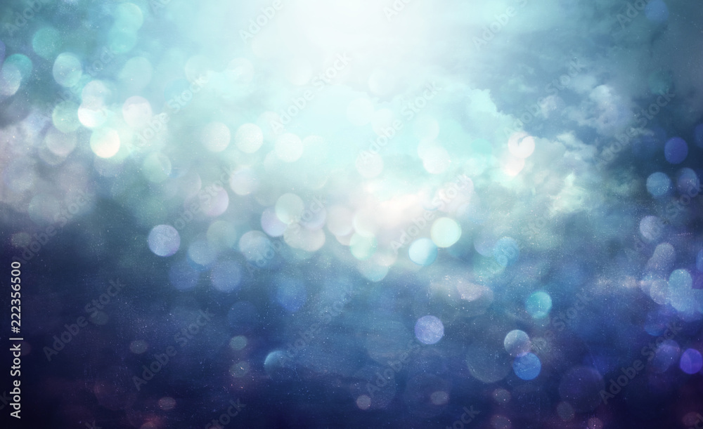 Beautiful abstract shiny light and cludscape background