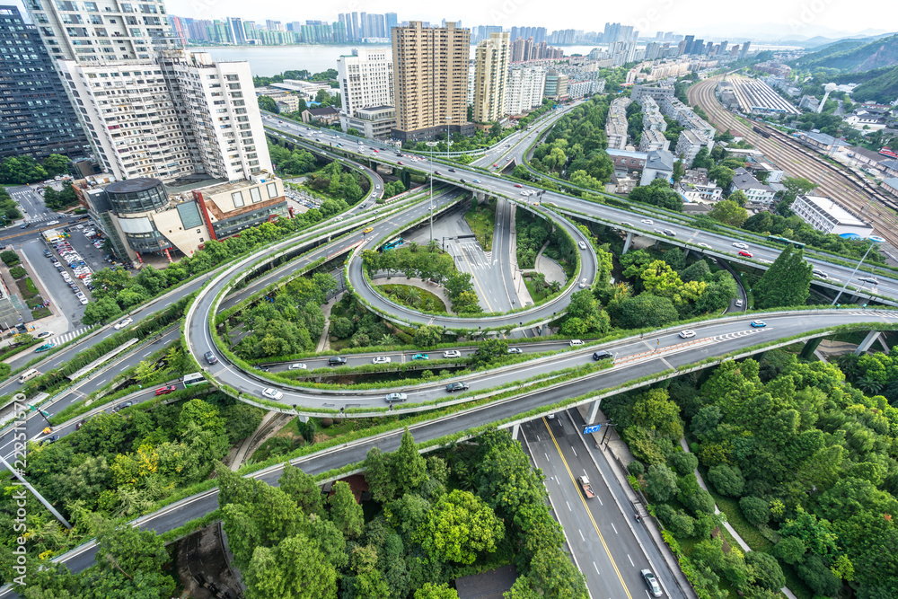 城市鸟瞰图