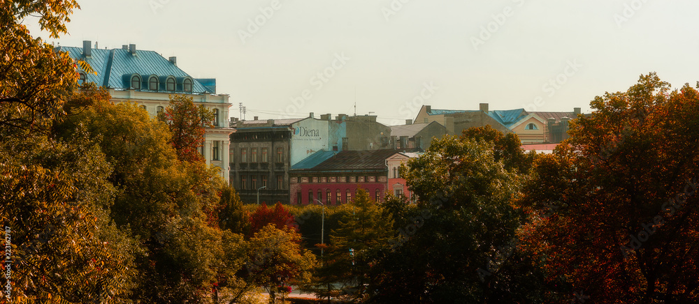 autumn Riga panorama