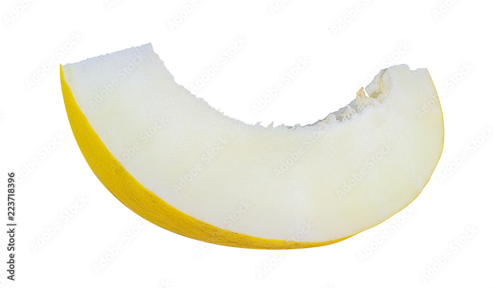 melon isolated on white background