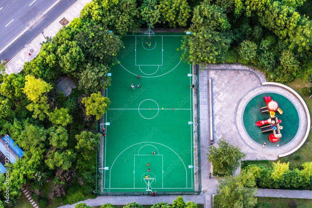 basketball court