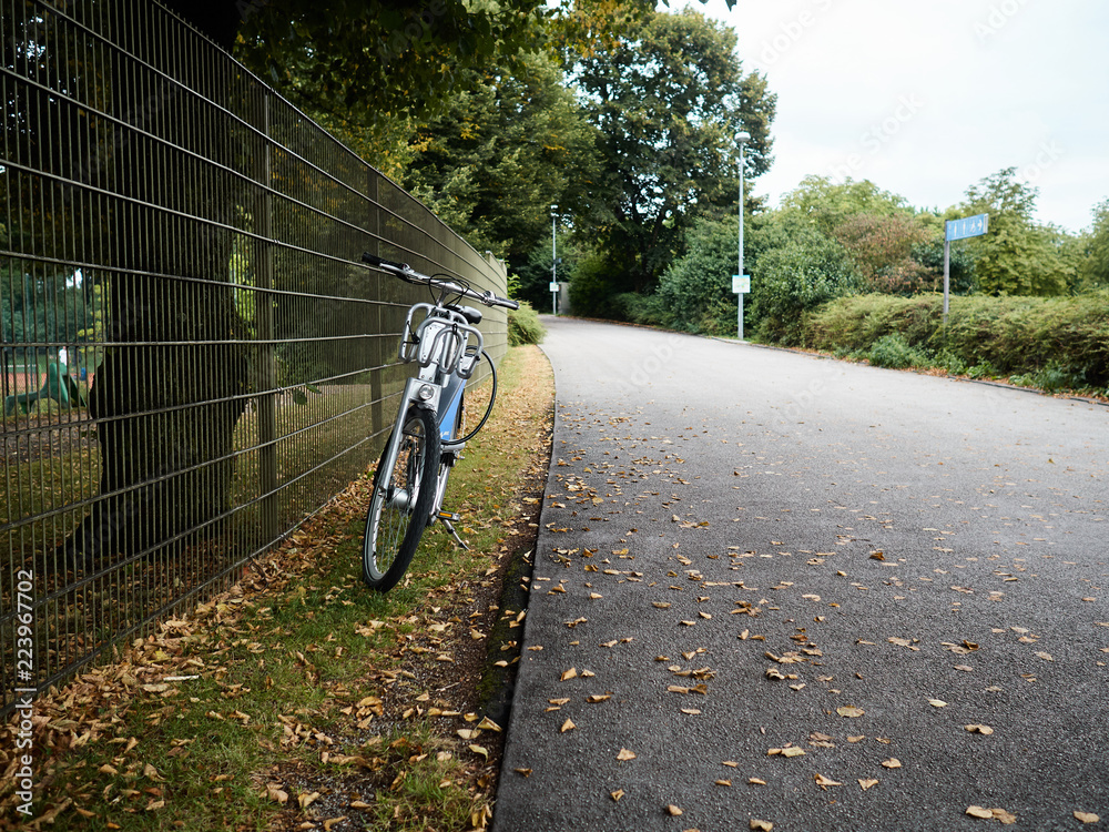 bicycle on the road