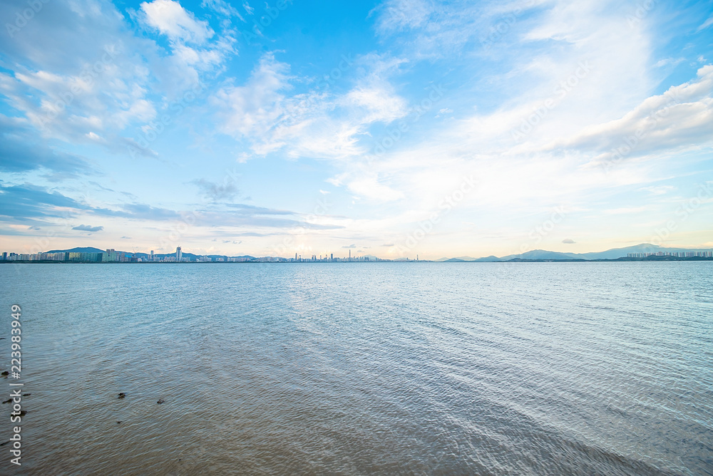 Shenzhen Bay Park Beach Scenery