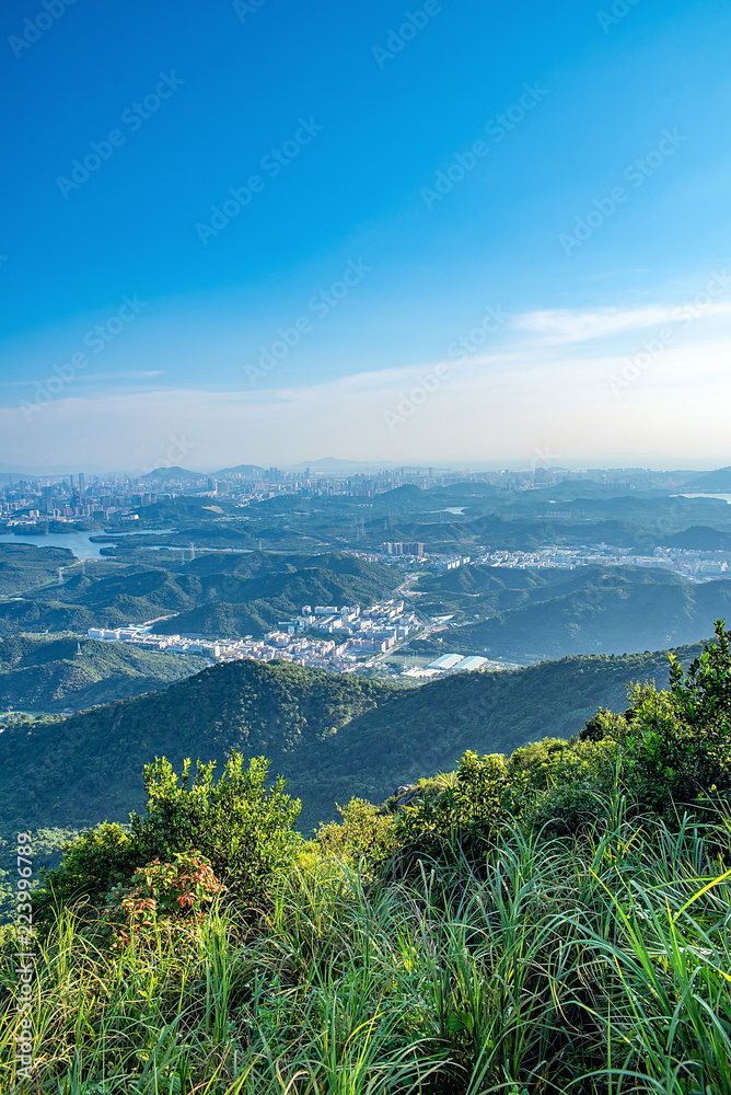 Shenzhen Yangtaishan Forest Park scenery