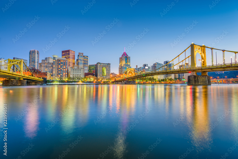 Pittsburgh, Pennsylvania, USA Skyline