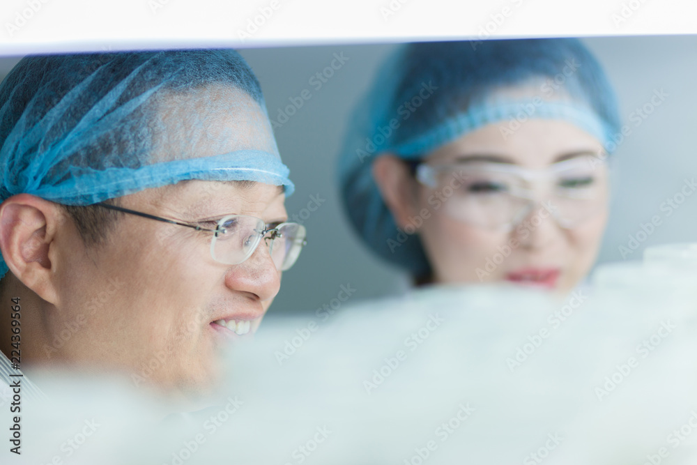 people working at laboratory