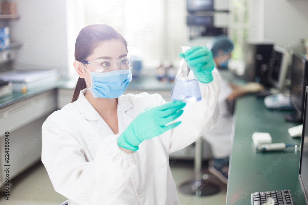 people working at laboratory