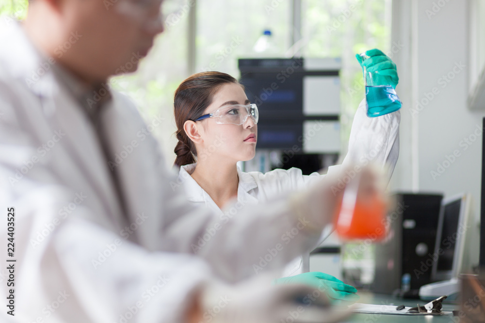 people working at laboratory