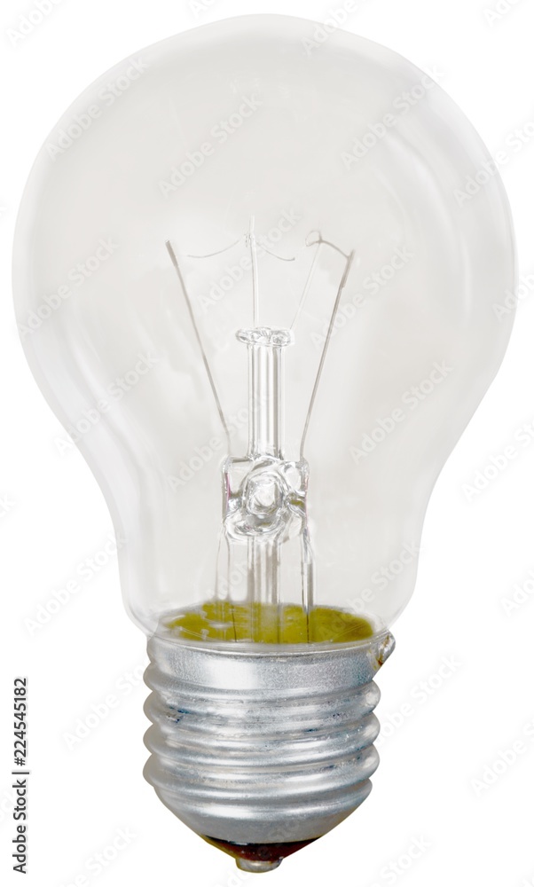 Standard Incandescent Bulb - Isolated