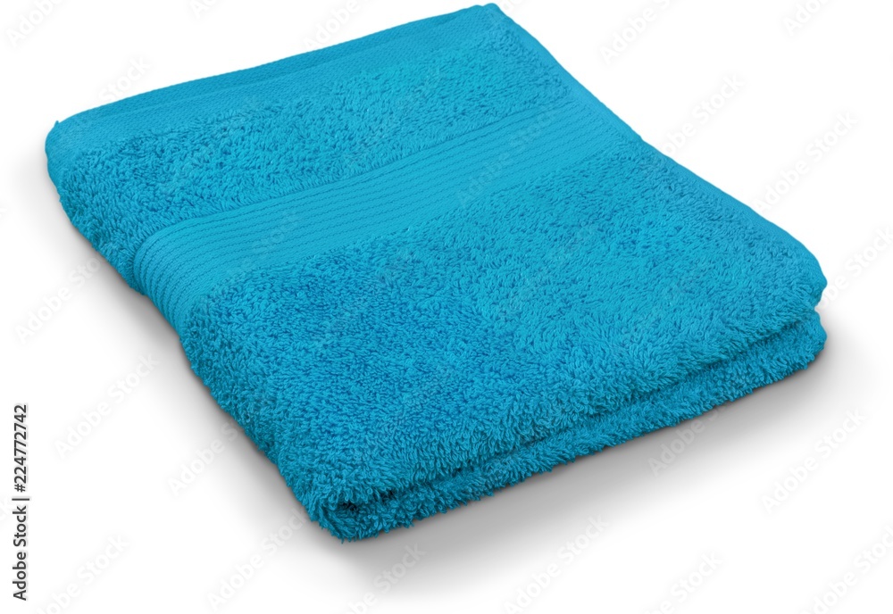 Clean Blue Towel