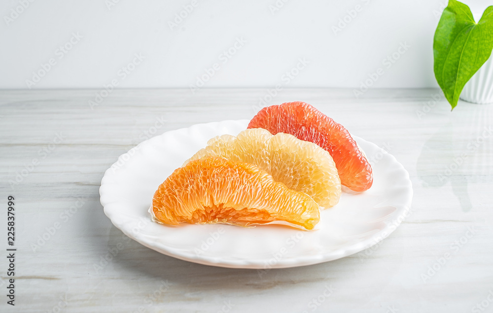 Colorful grapefruit