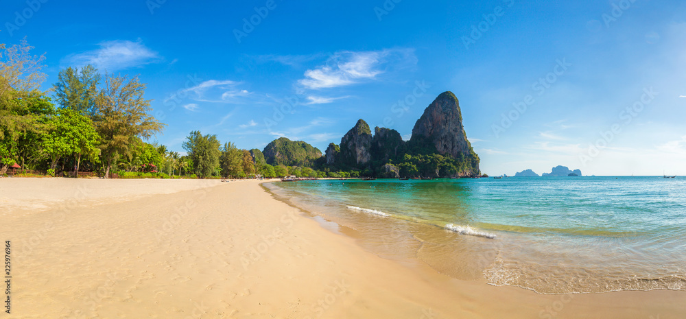 Railay Beach，甲米，泰国