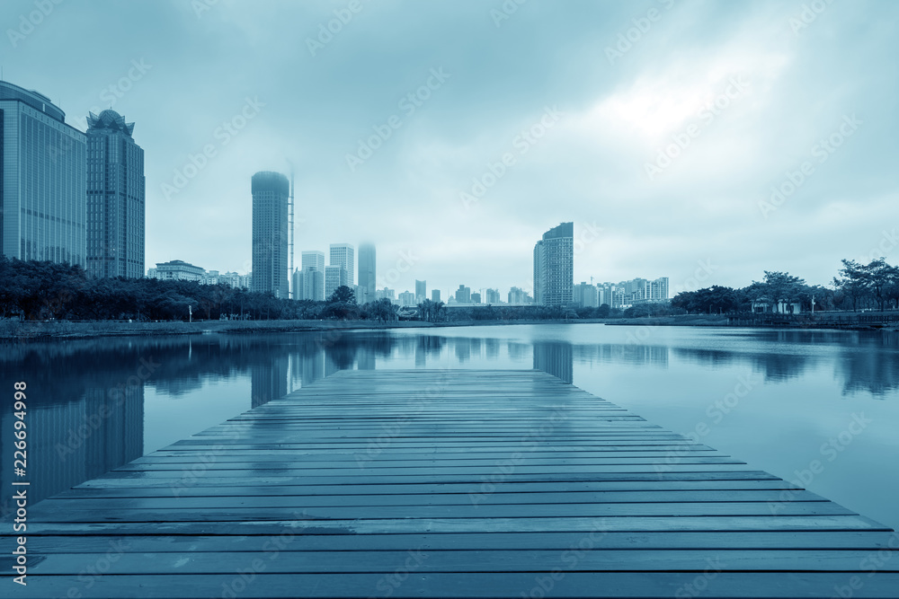 Skyscrapers in Hainan Island, China