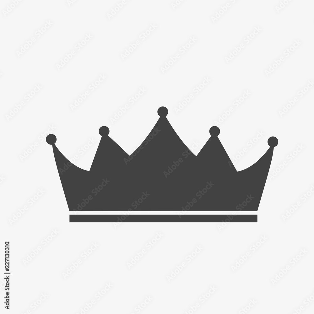 Princess Crown Icon. Vector Illustration.