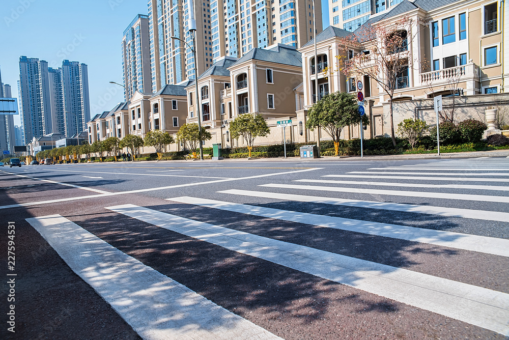 城市建筑与道路