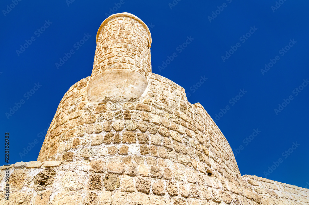 Watch Tower at Bahrain Fort. A UNESCO World Heritage Site