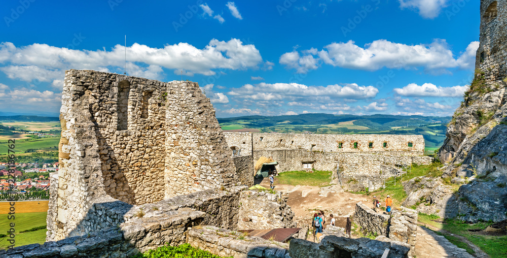 Spis Castle, a UNESCO world heritage site in Slovakia