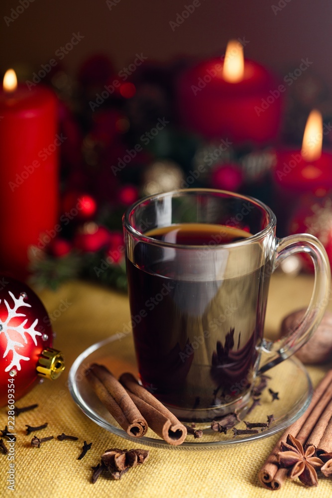 圣诞节的Mulled Wine