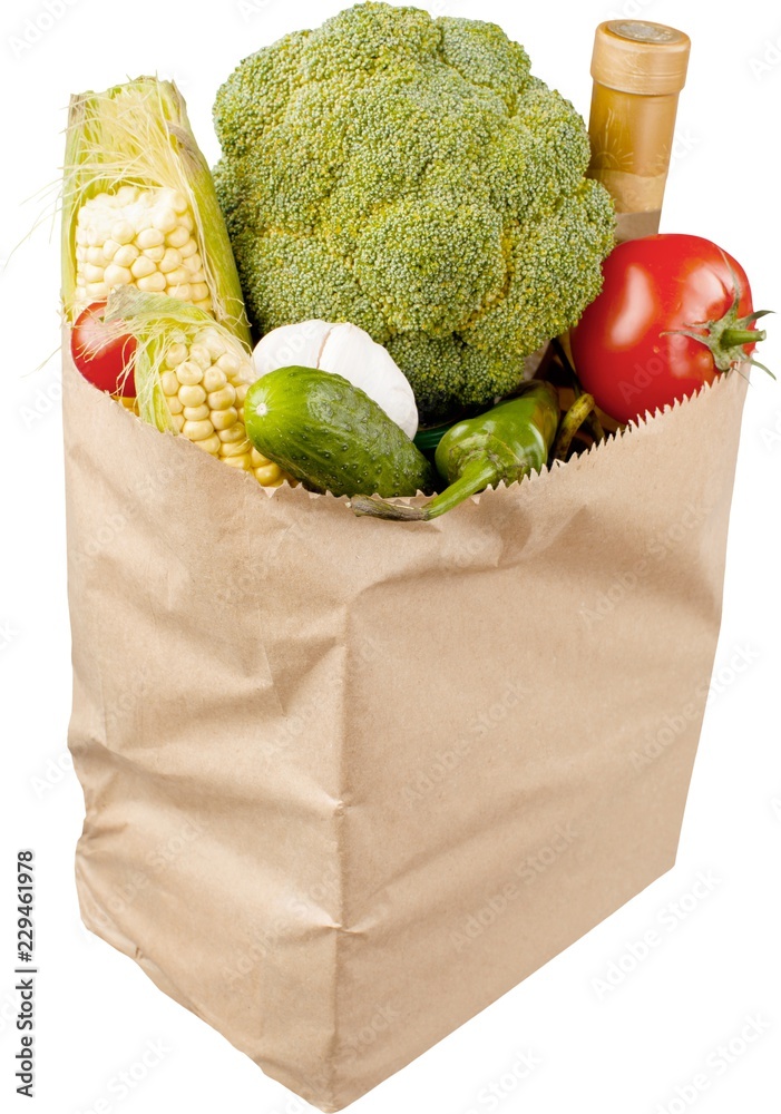 Sack of groceries