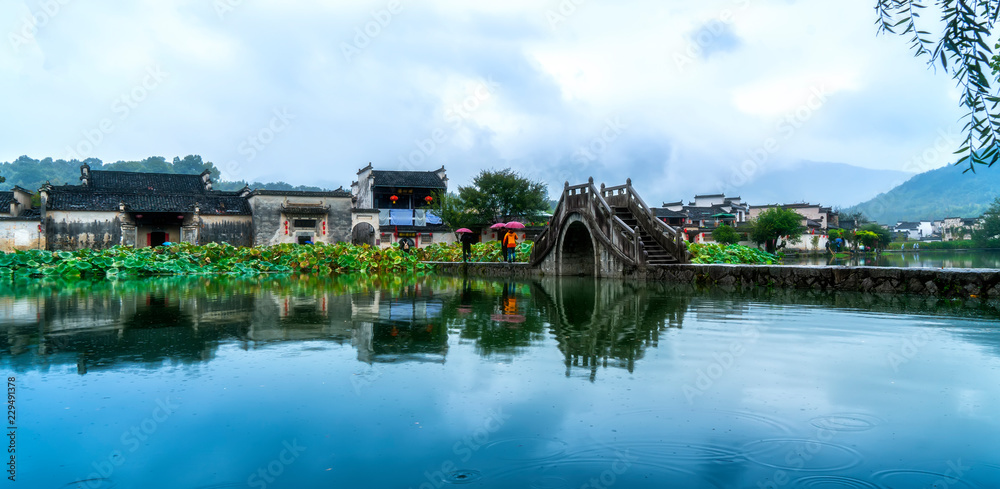 Hongcun Ancient Town, Anhui, China