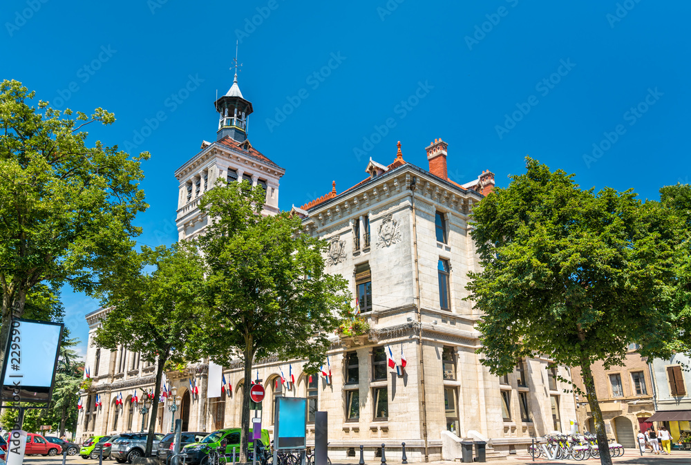 Town hall of Valence in France