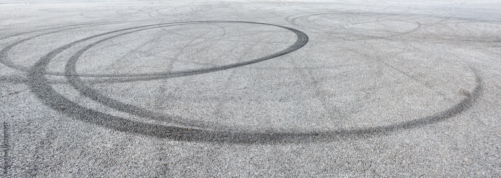 Car track asphalt pavement background at the circuit