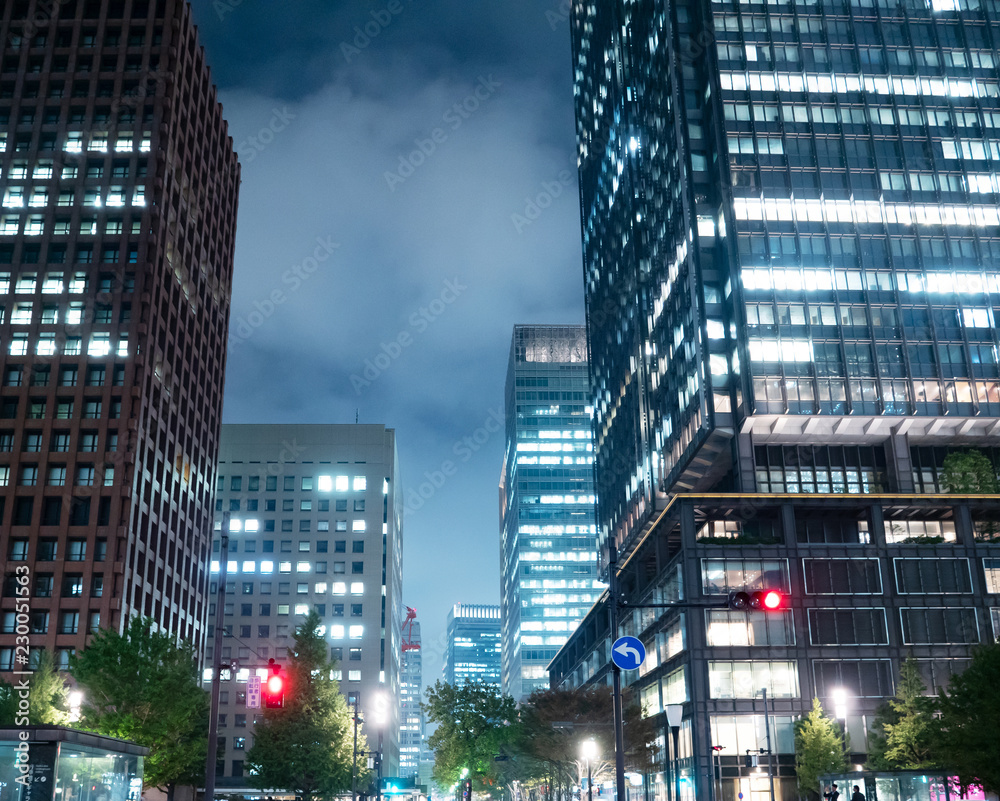 都市風景　東京