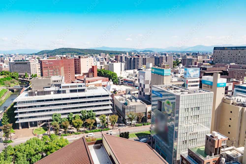 都市風景　熊本市